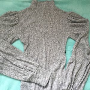 grey tn bodysuit *SOLD ON DEPOP